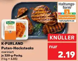 Kaufland K-PURLAND Puten-Hacksteaks Angebot