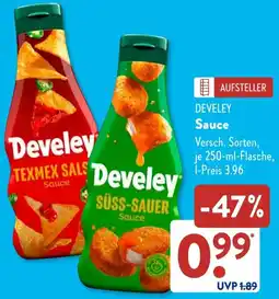 Aldi Süd DEVELEY Sauce Angebot