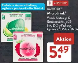 Aldi Süd WATERDROP Microdrink Angebot