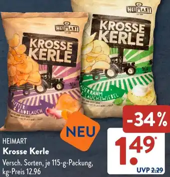 Aldi Süd HEIMART Krosse Kerle Angebot