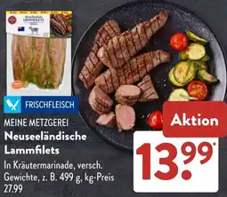 Aldi Süd MEINE METZGEREI Neuseeländische Lammfilets Angebot