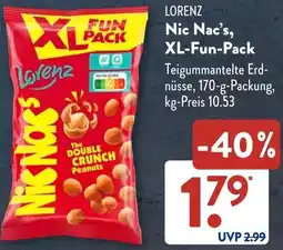 Aldi Süd LORENZ Nic Nac's, XL-Fun-Pack Angebot