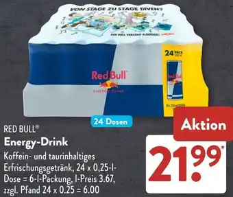 Aldi Süd RED BULL Energy-Drink Angebot