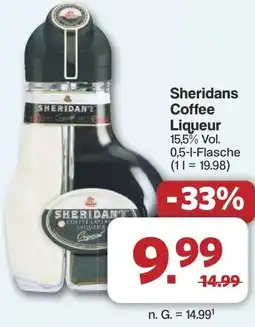 Famila Nord West Sheridans Coffee Liqueur Angebot