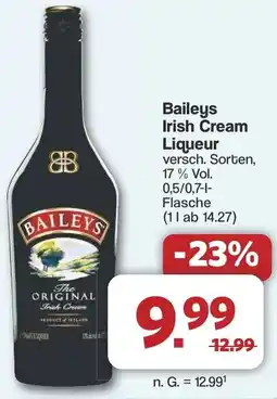 Famila Nord West Baileys Irish Cream Liqueur Angebot