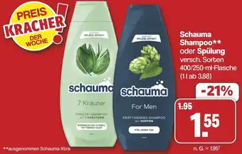 Famila Nord West Schauma Shampoo oder Spülung Angebot