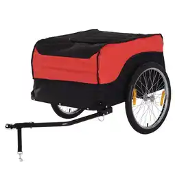 Netto Marken-Discount HOMCOM Transportanhänger Stahl, Oxford Angebot