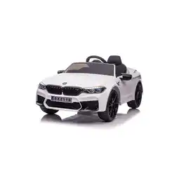 Netto Marken-Discount TPFLiving Elektro-Kinderauto BMW M5 silber Angebot