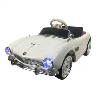 Netto Marken-Discount TPFLivingElektro-Kinderauto BMW 507 Oldtimer weiß Angebot