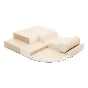 Netto Marken-Discount Spielbauklötze IGLU 6 Softbausteine Beige/Weiß Angebot