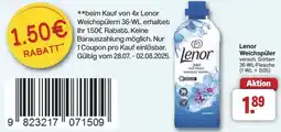 Famila Nord West Lenor Weichspüler Angebot