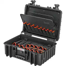 Netto Marken-Discount Knipex Werkzeugkiste Werkzeugkoffer Robust 00 21 35 LE Angebot