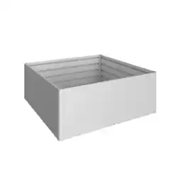 toom Baumarkt Biohort Hochbeet '2x2' silber 201 x 201 x 77 cm Angebot