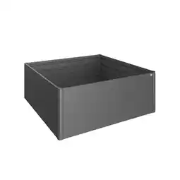 toom Baumarkt Biohort Hochbeet '2x2' dunkelgrau metallic 201 x 77 x 201 cm Angebot
