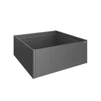 toom Baumarkt Biohort Hochbeet '2x2' dunkelgrau metallic 201 x 77 x 201 cm Angebot