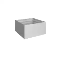 toom Baumarkt Biohort Hochbeet '1,5x1,5' silber 152 x 152 x 77 cm Angebot
