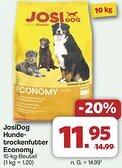 Famila Nord West JosiDog Hundetrockenfutter Economy Angebot