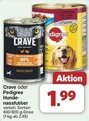 Famila Nord West Crave oder Pedigree Hundenassfutter Angebot