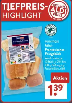 Aldi Süd FANTASTIQUE Mini Französisches Feingebäck Angebot