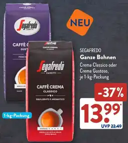 Aldi Süd SEGAFREDO Ganze Bohnen Angebot