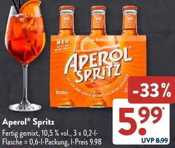 Aldi Süd Aperol Spritz Angebot