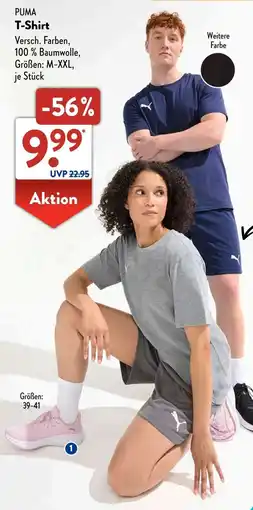 Aldi Süd PUMA T-Shirt Angebot