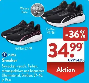 Aldi Süd PUMA Sneaker Angebot