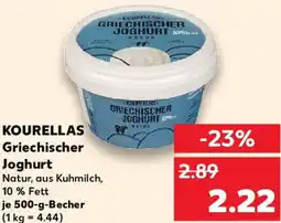 Kaufland KOURELLAS Griechischer Joghurt Angebot