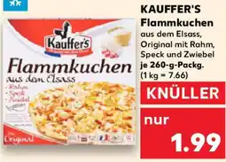 Kaufland KAUFFER'S Flammkuchen Angebot