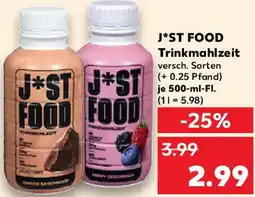 Kaufland J*ST FOOD Trinkmahlzeit Angebot