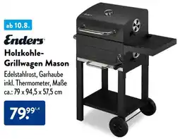 Aldi Süd Enders Holzkohle Grillwagen Mason Angebot