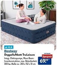 Aldi Süd Bestway Doppelluftbett TruLeisure Angebot