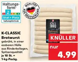 Kaufland K-CLASSIC Bratwurst Angebot