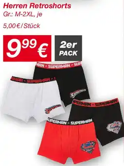 KiK Herren Retroshorts Angebot