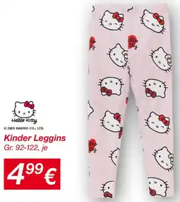 KiK Hello Kitty Kinder Leggins Angebot