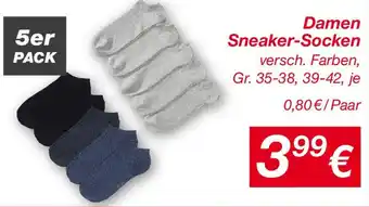 KiK Damen Sneaker-Socken Angebot
