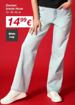 KiK Damen breite Hose Angebot