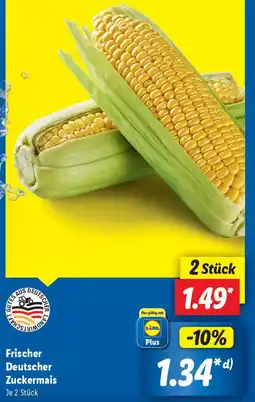 Lidl Frischer Deutscher Zuckermais Angebot