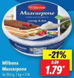 Lidl Milbona Mascarpone Angebot
