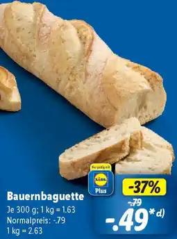 Lidl Bauernbaguette Angebot