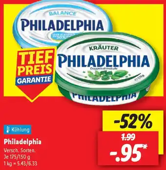 Lidl Philadelphia Angebot