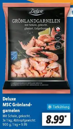 Lidl Deluxe MSC Grönlandgarnelen Angebot