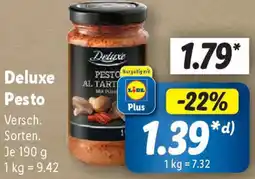 Lidl Deluxe Pesto Angebot
