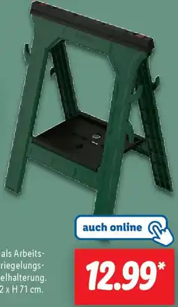 Lidl Parkside Arbeitsbock Angebot