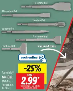 Lidl Parkside Meißel Angebot