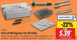 Lidl CRIVIT Fahrrad-Reinigungs-Set, 10-teilig Angebot