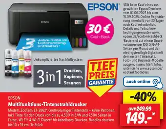 Lidl EPSON Multifunktions-Tintenstrahldrucker Angebot