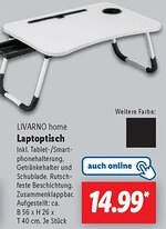 Lidl LIVARNO home Laptoptisch Angebot