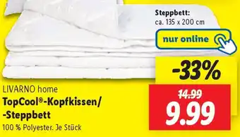 Lidl LIVARNO home Steppbett Angebot