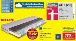 Lidl breckle 7-Zonen Taschenfederkern Angebot